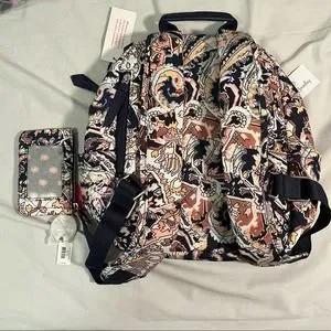 Vera Bradley | Bags | Vera Bradley New Small Backpack Zip Id 